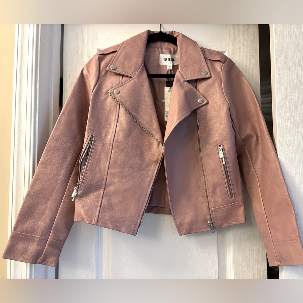 BB Dakota XS leather jacket NWT